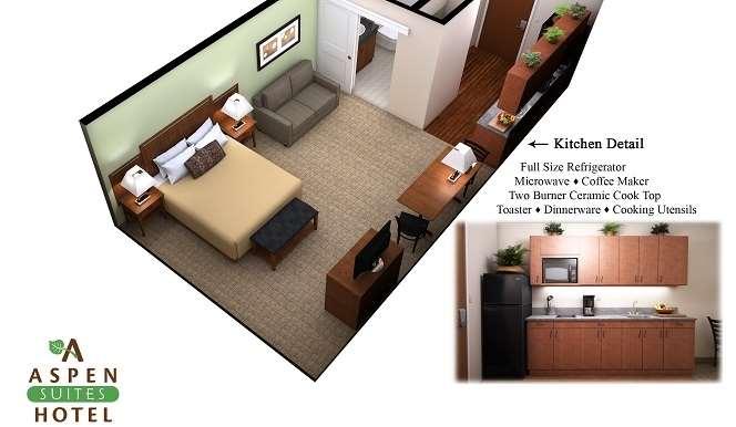 Aspen Suites Hotel Sitka Oda fotoğraf